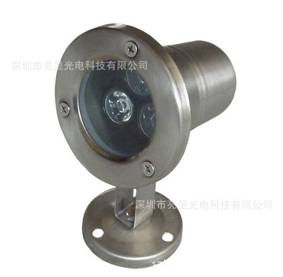 【LED水底燈 3*1W IP68,適用于水池、噴泉、廣場、公園、酒店等】價(jià)格,廠家,圖片,其他室外燈具,深圳市亮呈光電科技-