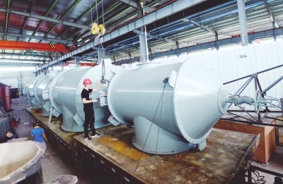 荊州領跑全國環保機械制造業 湖北精盛鐘罩閥突破日本技術壟斷